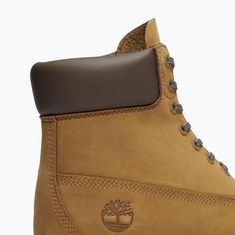 Herrenschuhe Timberland Premium 6 Inch Lace Up Waterproof olive nubuck/dark brown 13