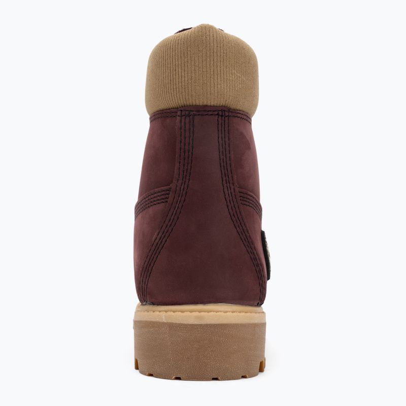 Herrenschuhe Timberland Premium 6 Inch Lace Up Waterproof burgundy olive 6