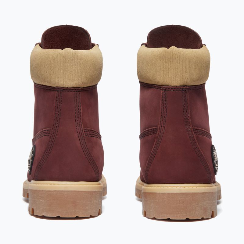 Herrenschuhe Timberland Premium 6 Inch Lace Up Waterproof burgundy olive 4