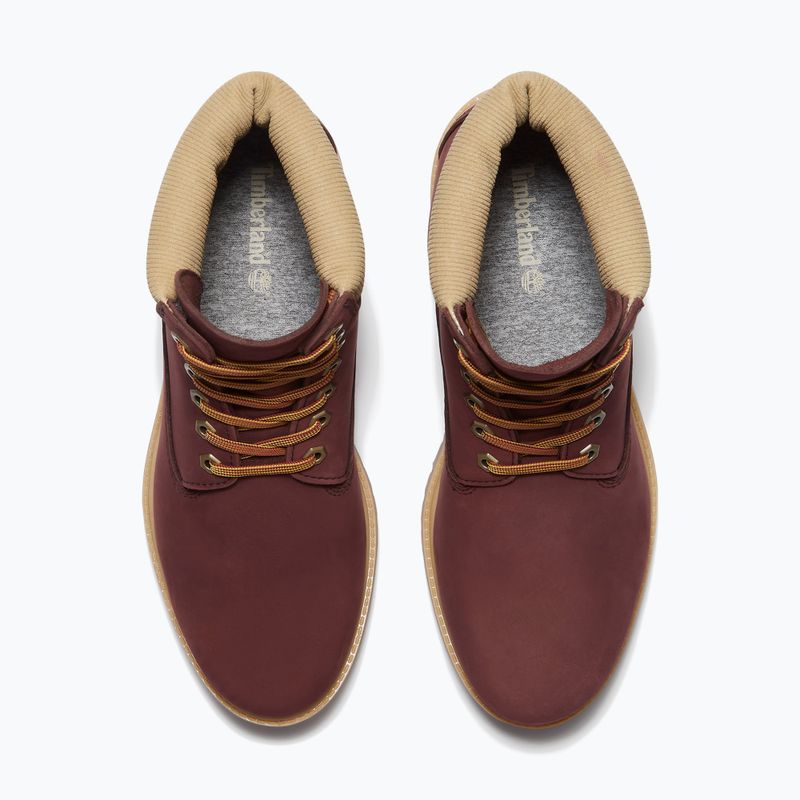 Herrenschuhe Timberland Premium 6 Inch Lace Up Waterproof burgundy olive 5