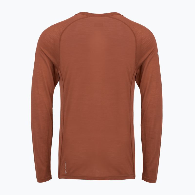 Funktions-Longsleeve Herren Smartwool Merino Sport 120 burnt sienna 2