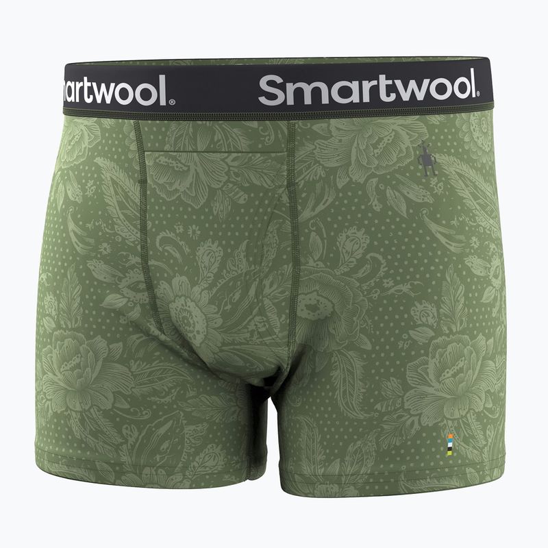 Funktions-Boxershorts Herren Smartwool Merino Print Boxer Brief Boxed frn rstc flrl 5
