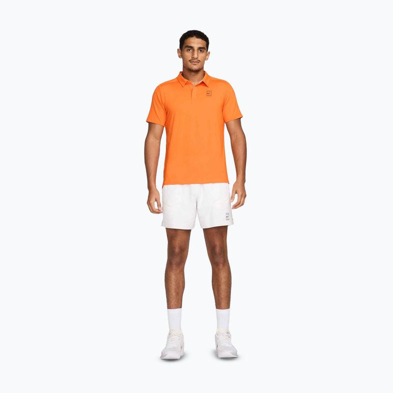 Herren-Tennisshorts Nike Court Dri-Fit Advantage 6" white/black 2