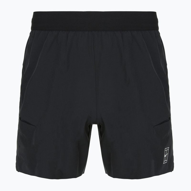 Herren Nike Court Dri-Fit Advantage 6" Tennisshorts schwarz/weiß 8