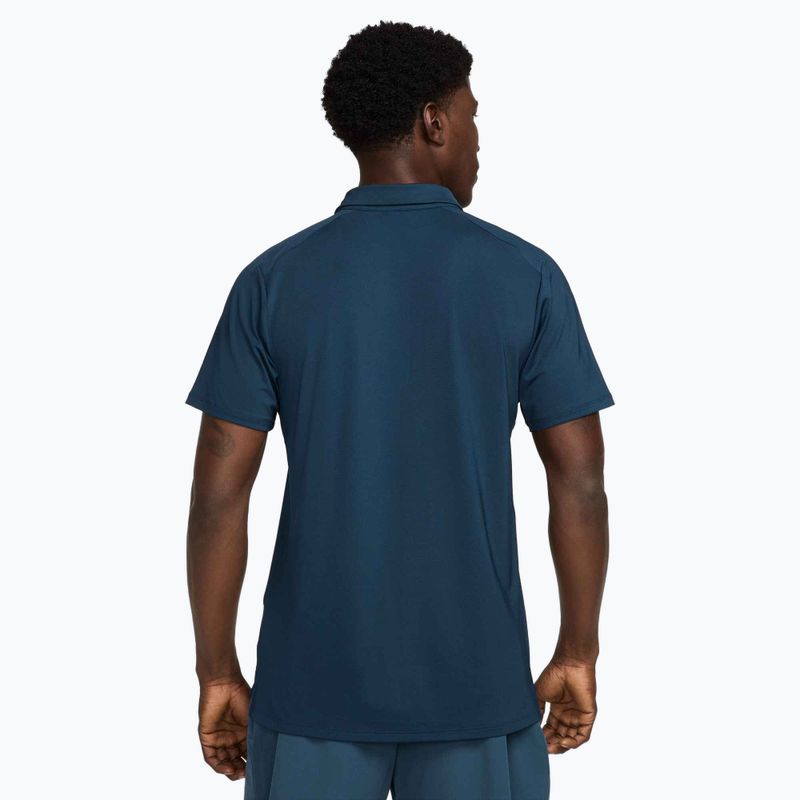 Herren Nike Court Dri-Fit Advantage Tennis-Poloshirt armory navy / weiß / weiß 3