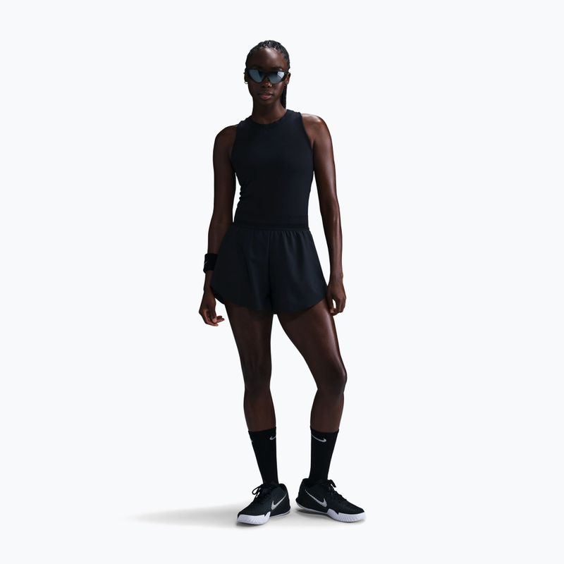 Damen Tennisshorts Nike Court Dri-Fit Ace Advantage black/black 2