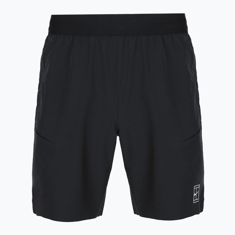 Herren-Tennisshorts Nike Court Dri-Fit Advantage 8" schwarz/weiß 8