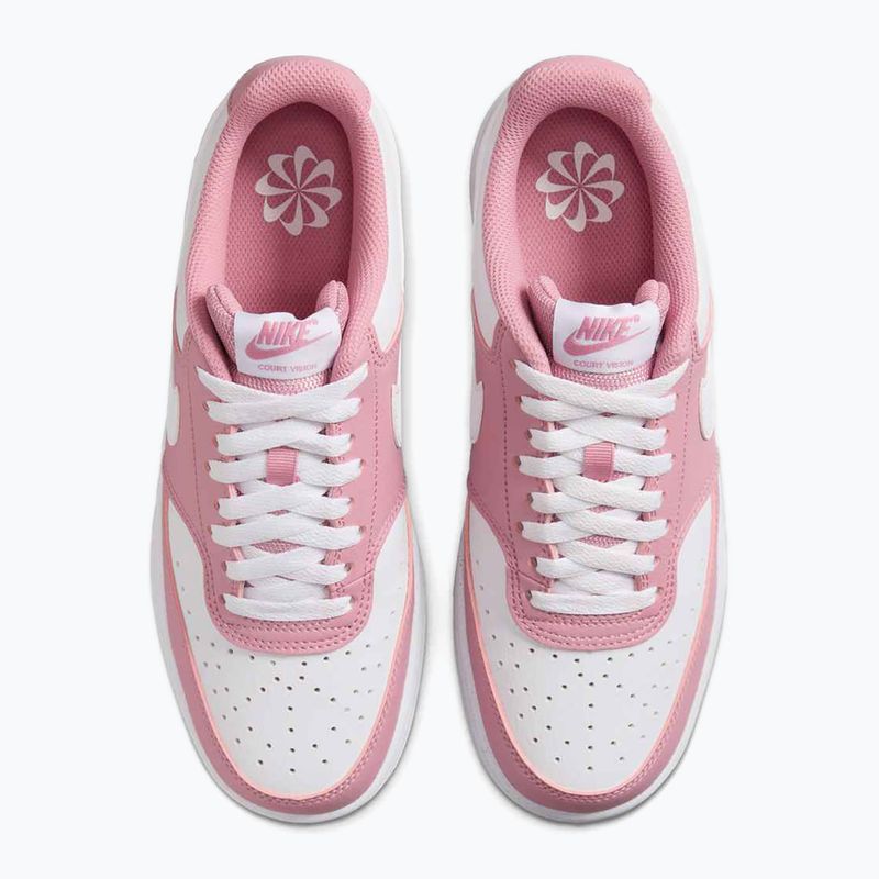 Nike Court Vision Low Next Nature Damen Schuhe elementar rosa/weiß 3