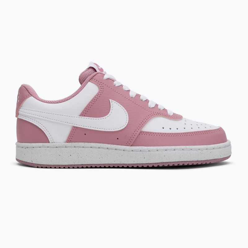 Nike Court Vision Low Next Nature Damen Schuhe elementar rosa/weiß 2