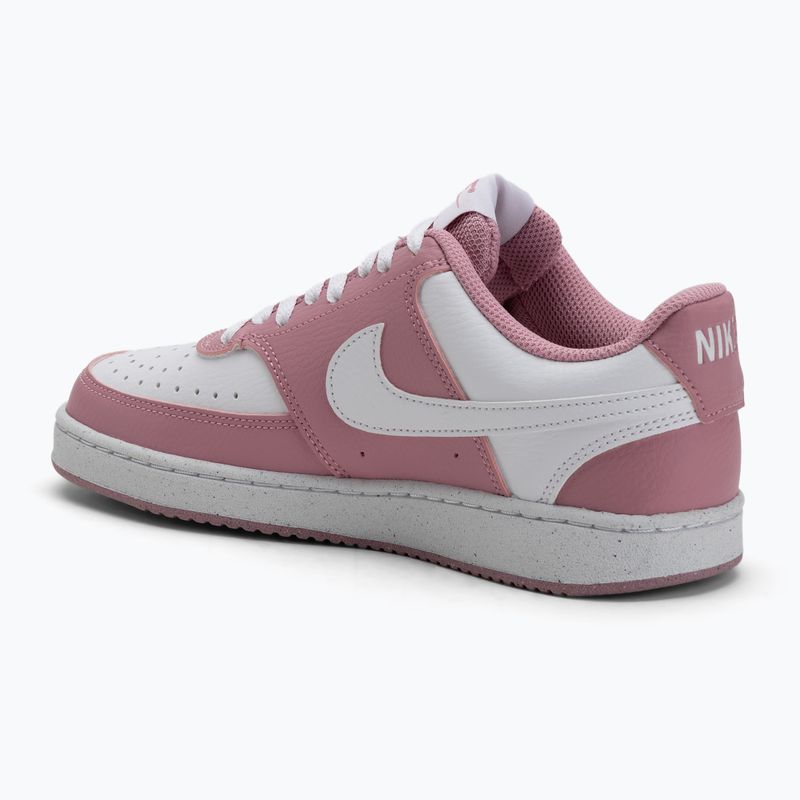 Nike Court Vision Low Next Nature Damen Schuhe elementar rosa/weiß 3