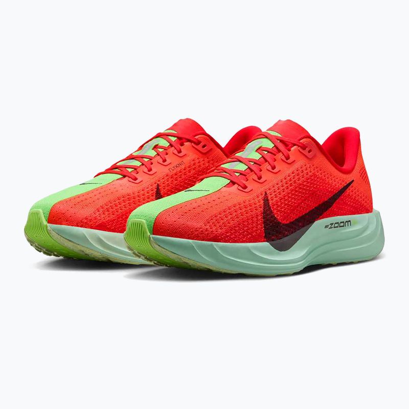 Nike Pegasus Plus Herren Laufschuhe helles Karminrot / Höhle lila / Kalk Explosion 3