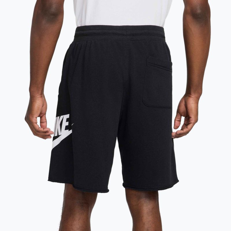 Herren Nike Club Shorts schwarz/schwarz/weiß 3