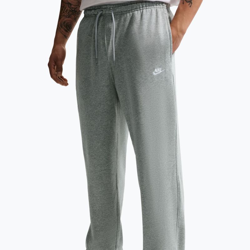 Herrenhose Nike Club dark grey heather/light smoke grey/white 5