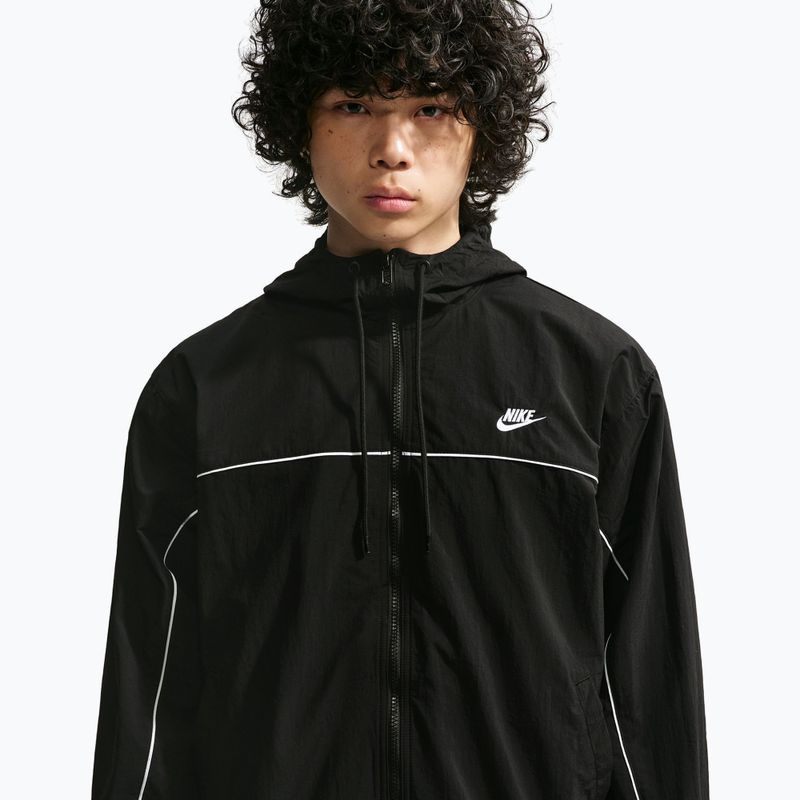 Herrenjacke Nike Club Black/White/White 4