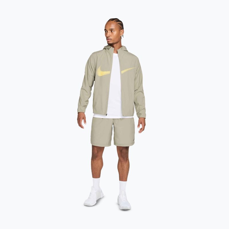 Herren-Laufshorts Nike Form Dri-Fit Unlined 9" light army/black 2