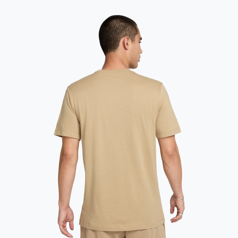 Herren-T-Shirt Nike Sportswear Club parachute beige 3