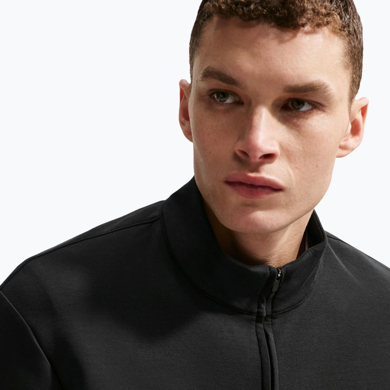 Herren-Trainingssweatshirt Nike 24.7 ImpossiblySoft Black/Dark Smoke Grey 5