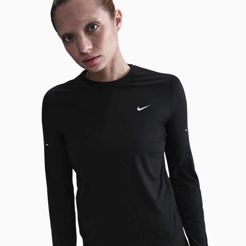 Damen-Lauf-Longsleeve Nike Swift Dri-Fit UV black 4
