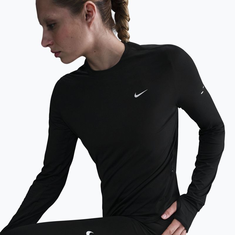 Damen-Lauf-Longsleeve Nike Swift Dri-Fit UV black 5