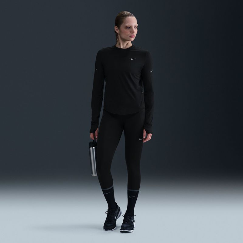 Damen-Lauf-Longsleeve Nike Swift Dri-Fit UV black 8