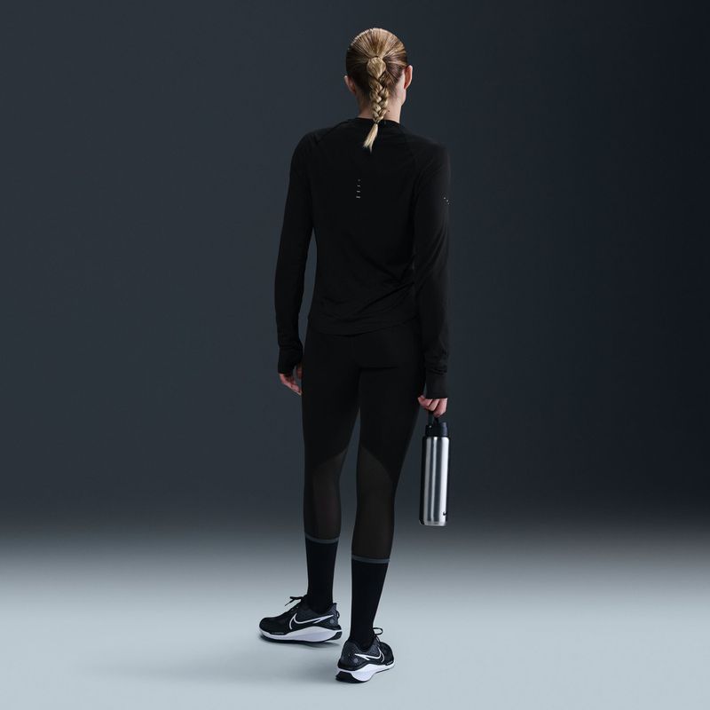 Damen-Lauf-Longsleeve Nike Swift Dri-Fit UV black 9