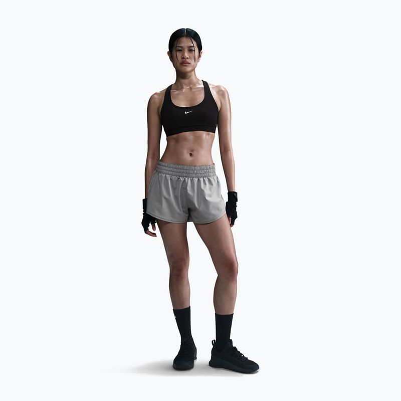 Damen-Shorts Nike One Dri-Fit 3" smoke grey/heather 2
