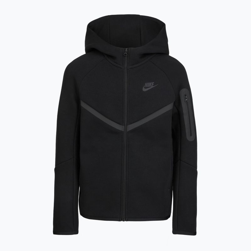 Kinder-Sweatshirt Nike Sportswear Tech Fleece Full Zip black/black/black 7
