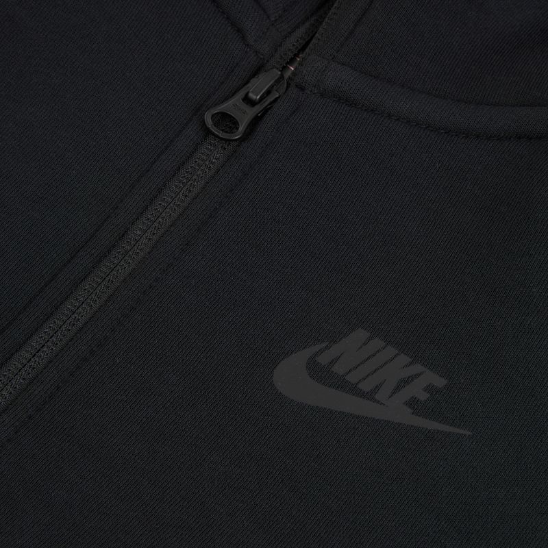 Kinder-Sweatshirt Nike Sportswear Tech Fleece Full Zip black/black/black 9