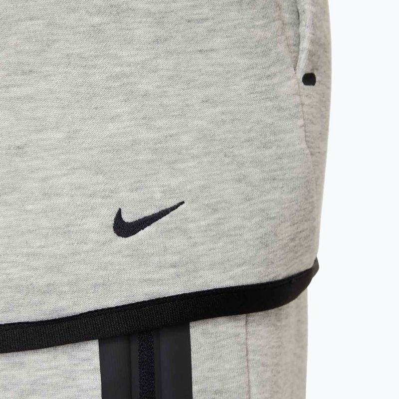 Nike Sportswear Tech Fleece Sweatshirt mit durchgehendem Reißverschluss für Kinder, dunkelgrau, heather/schwarz/schwarz 8