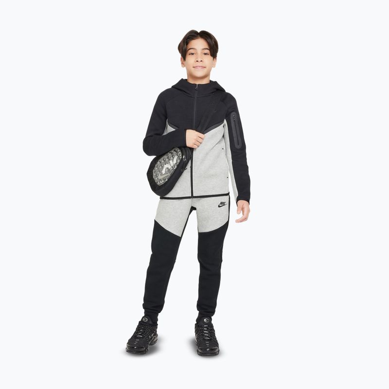 Kinder-Sweatshirt Nike Sportswear Tech Fleece Full Zip dark grey heather/black/black/black 2