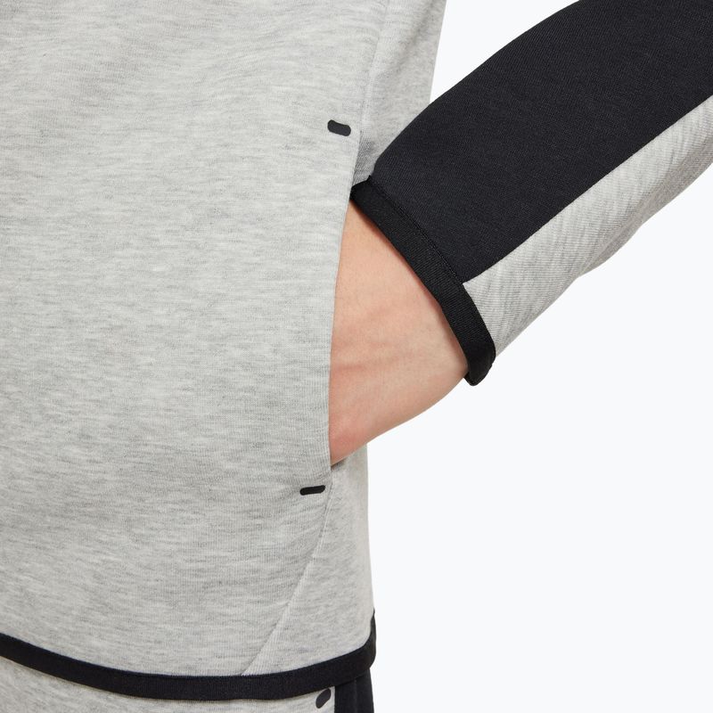 Kinder-Sweatshirt Nike Sportswear Tech Fleece Full Zip dark grey heather/black/black/black 6