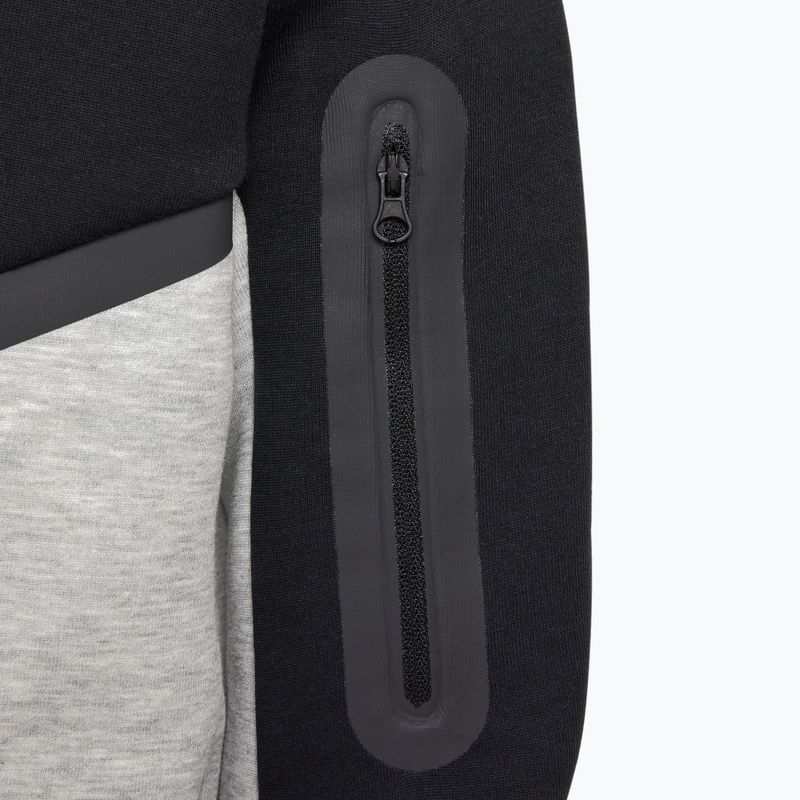 Kinder-Sweatshirt Nike Sportswear Tech Fleece Full Zip dark grey heather/black/black/black 7