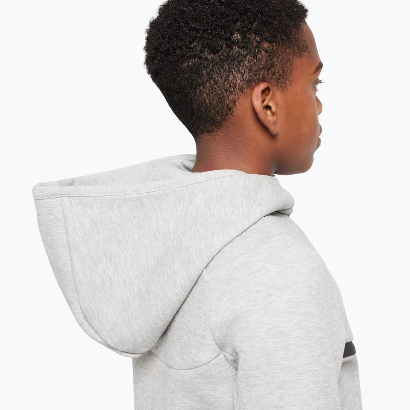 Kinder-Sweatshirt Nike Sportswear Tech Fleece dark grey heather/black/black 5