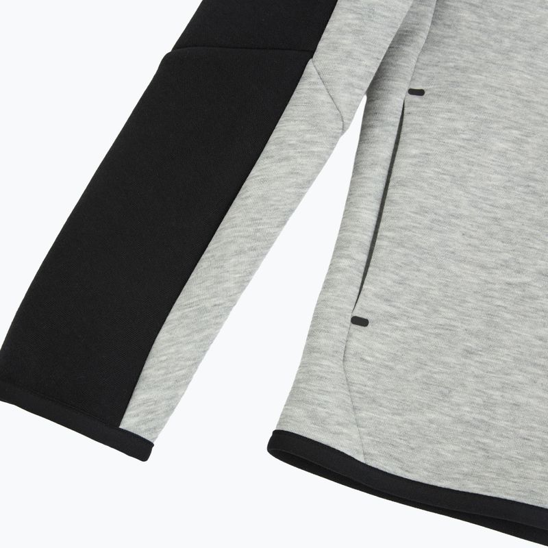 Kinder-Sweatshirt Nike Sportswear Tech Fleece Full Zip dark grey heather/black/black/black 12