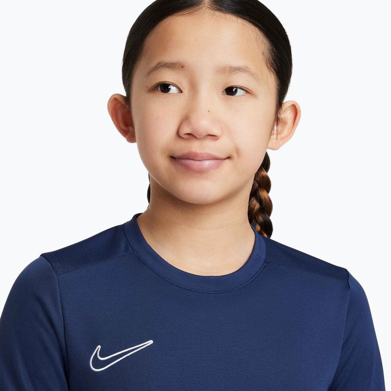 Kinder-Fußballtrikot Nike Academy Dri-Fit Jr midnight navy/midnight navy/white/white 4