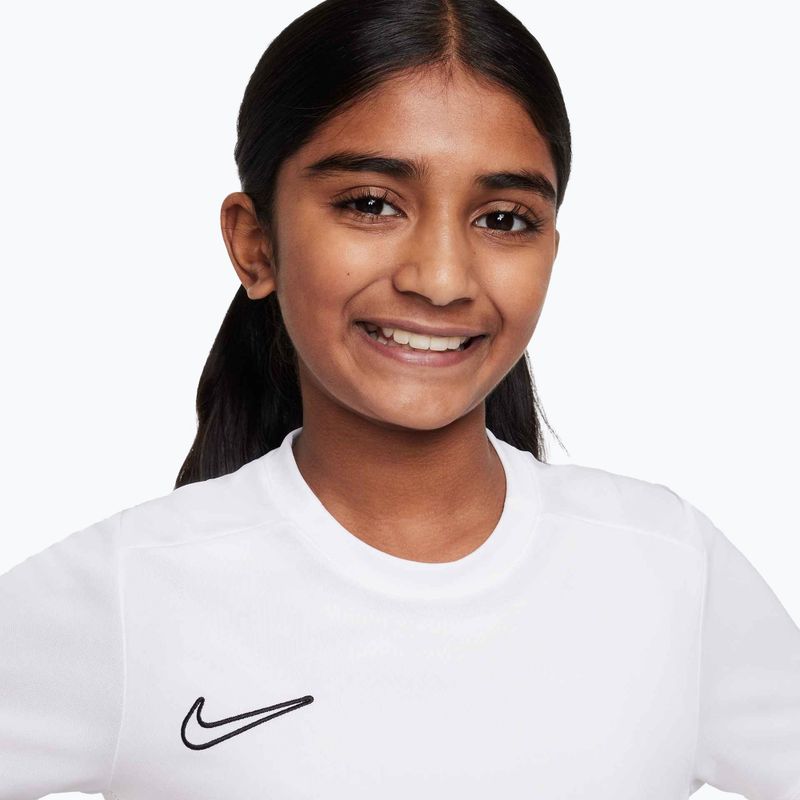 Kinder-Fußballtrikot Nike Academy Dri-Fit Jr white/white/black/black 4