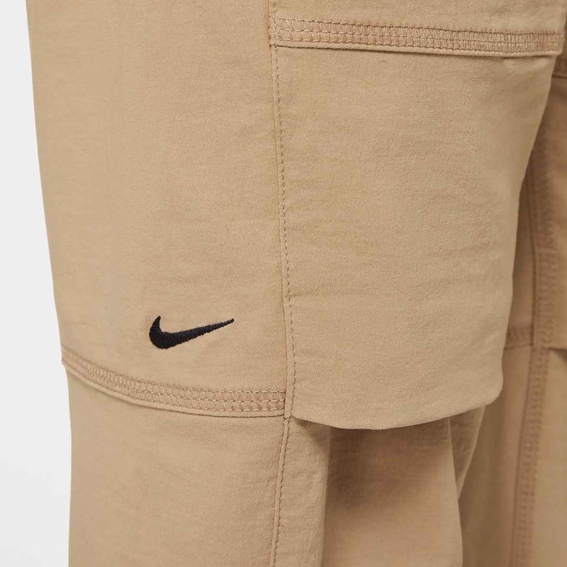 Nike Tech Woven Kinderhose Parachute beige/schwarz 8