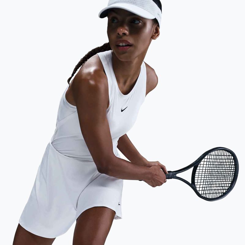 Nike Court Dri-Fit Victory Flouncy weiß / schwarz Tennisrock 4