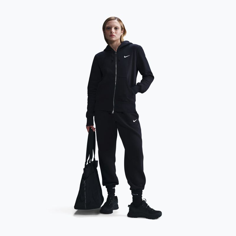 Damenpullover  Nike Sportswear Phoenix Fleece Full Zip black/sail 2