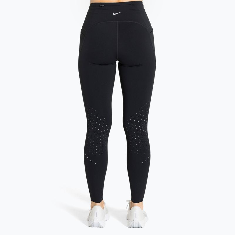 Damen Laufleggings Nike Swift 7/8 schwarz 2