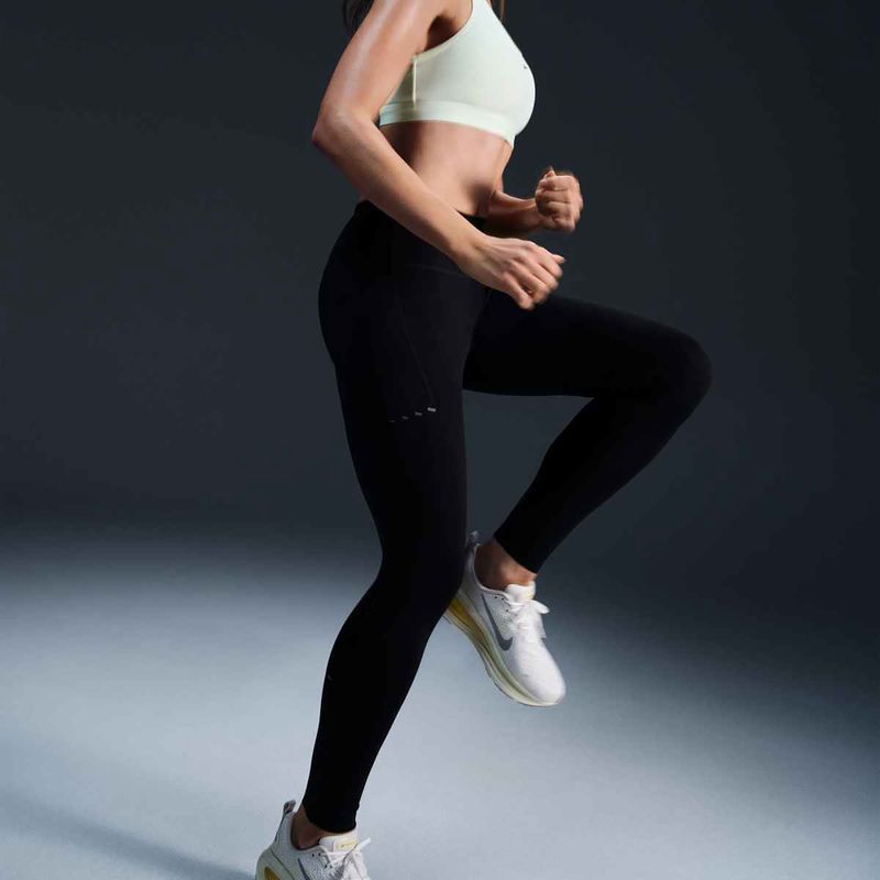 Damen Laufleggings Nike Swift 7/8 schwarz 5