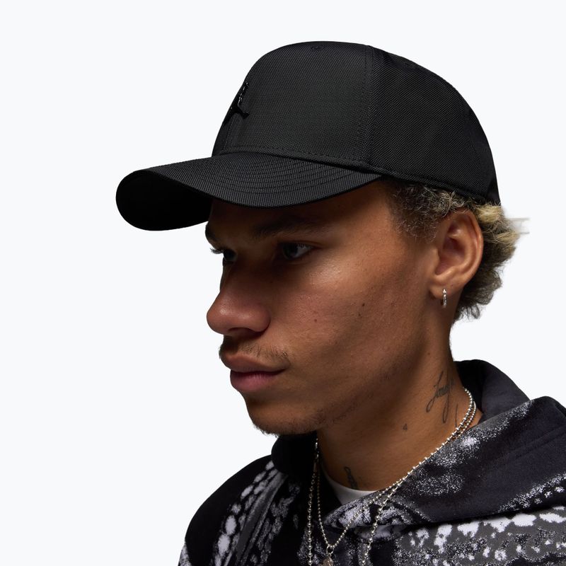 Basecap Jordan Rise Structured Metal Jumpman black/R511 6
