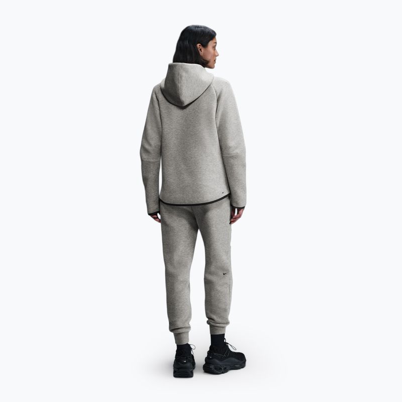 Damen-Sweatshirt Nike Sportswear Tech Fleece Windrunner dark grey heather/black 3