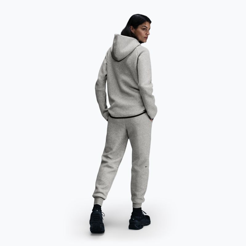 Damenhose Nike Sportswear Tech Fleece Mid-Rise dark grey heather/black 3