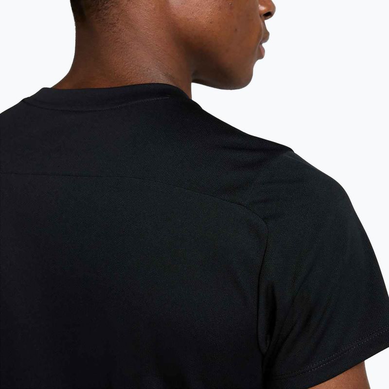 Herren-Tennis-T-Shirt Nike Court Dri-Fit Victory schwarz/weiß 6