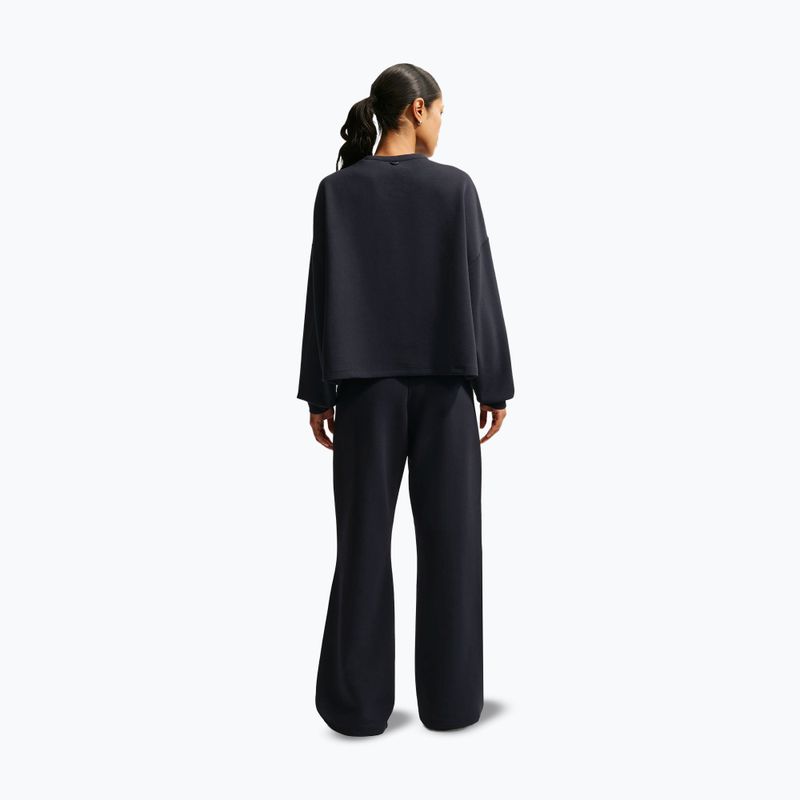 Damen-Trainingssweatshirt Nike 24.7 ImpossiblySoft Black/Dark Smoke Grey 3