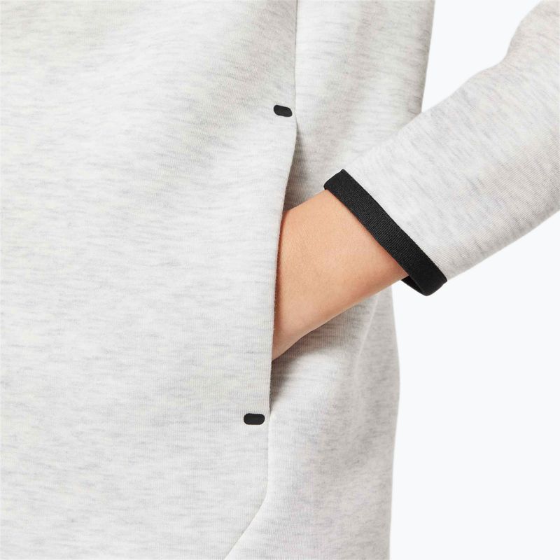 Kinder-Sweatshirt Nike Sportswear Tech Fleece light grey/heather/black/black 7