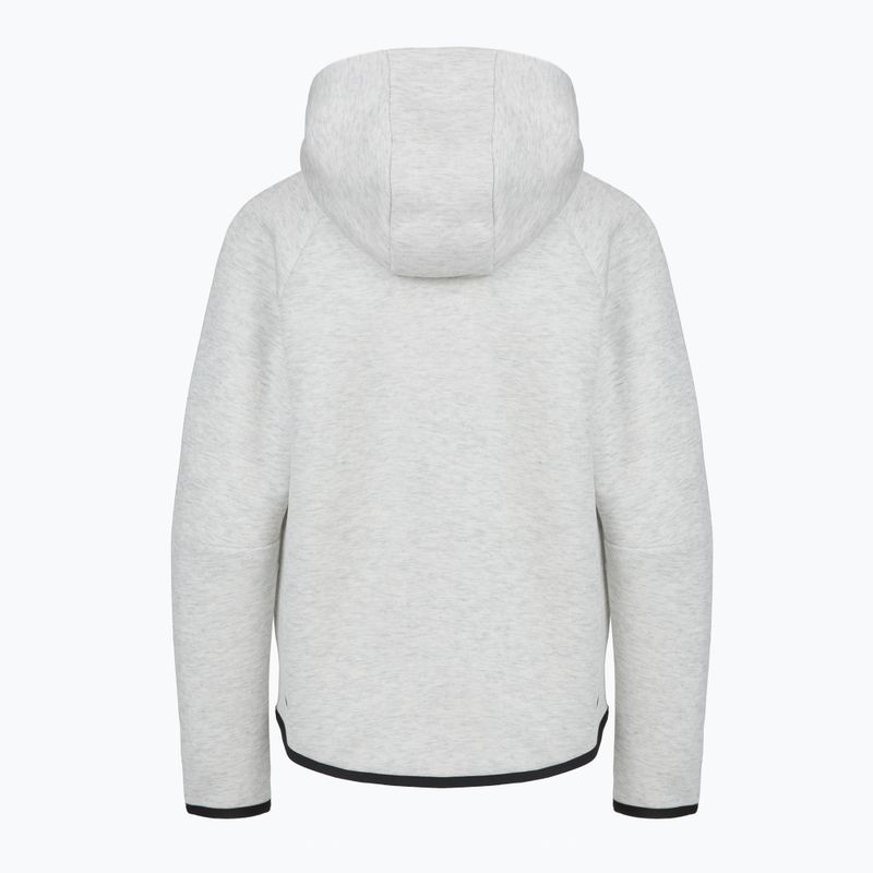 Kinder-Sweatshirt Nike Sportswear Tech Fleece light grey/heather/black/black 2