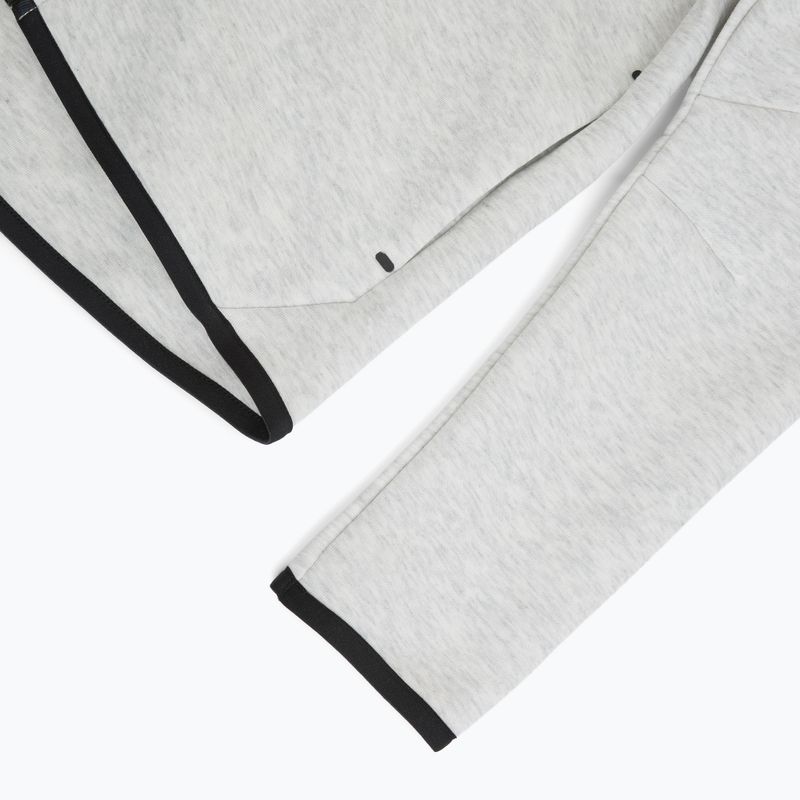 Kinder-Sweatshirt Nike Sportswear Tech Fleece light grey/heather/black/black 4