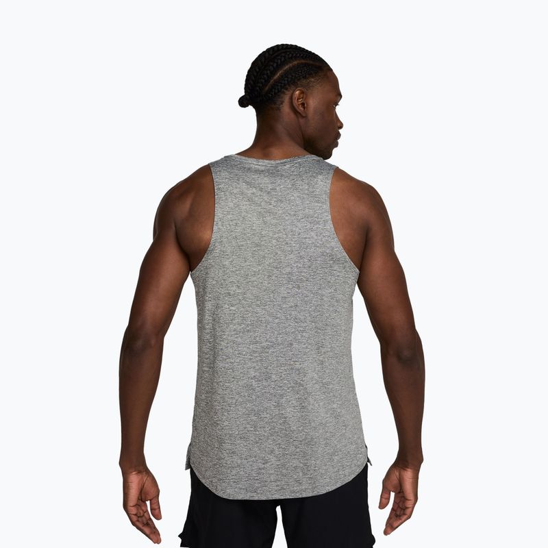 Herren-Laufshirt Nike Stride Dri-Fit ADV smoke grey/heather 3